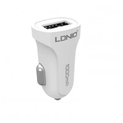 Auto punjač LDNIO + Lightning kabel
